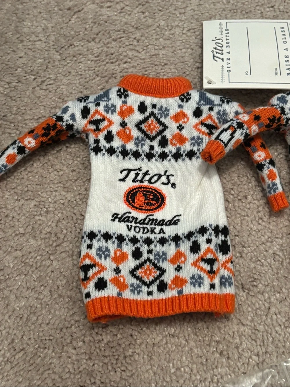 Tito’s Handmade Vodka Bottle Sweater Sweaters Lot Set New NWT